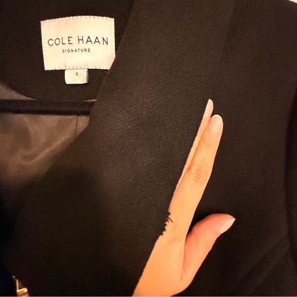 Cole Haan Signature Black Coat - Picture 4 of 4